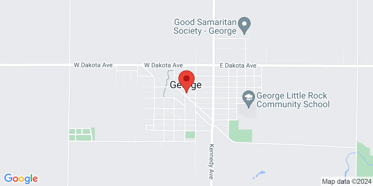 Map of George Public Library